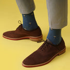 Badminton Series - Melange Navy Blue