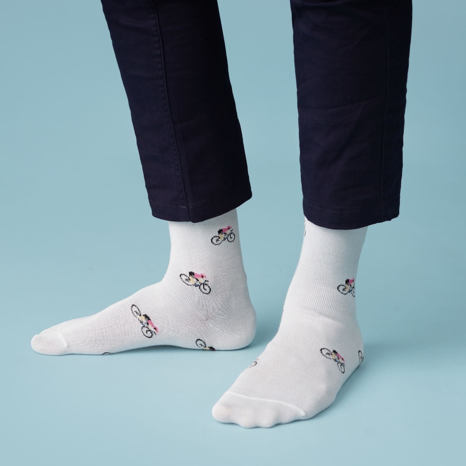 Cycling Series - White