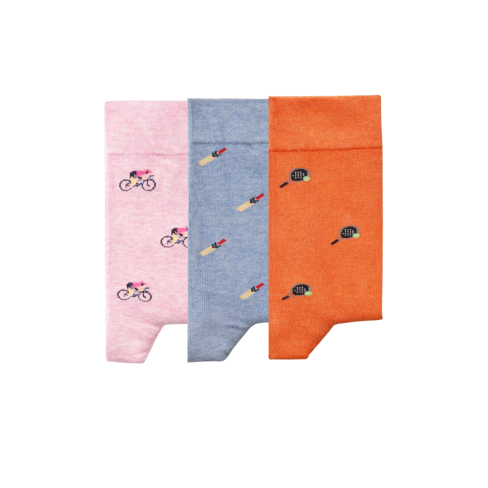 Vibora Orange + Sky Blue + Pedal Pink